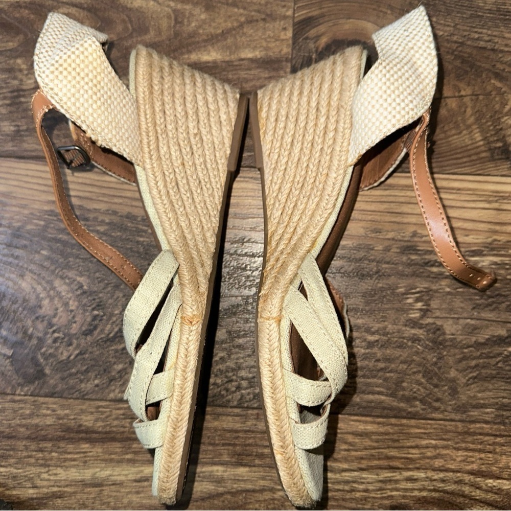 Women’s Lucky Brand Kalley Espadrille Wedge Sandals size 8.5 - Picture 11 of 14